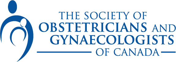 The Society of Obstetricians and Gynaecologists of Canada logo.